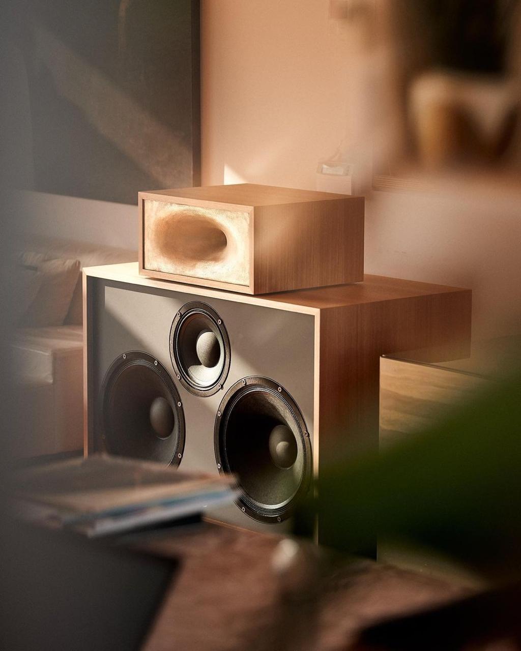 Sound system in the studio